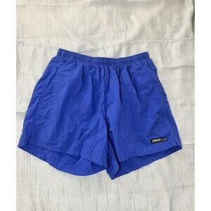 Vintage Y2K Speedo Blue Nylon Swim Trunks Mesh Lined Volley Shorts Men’s XL